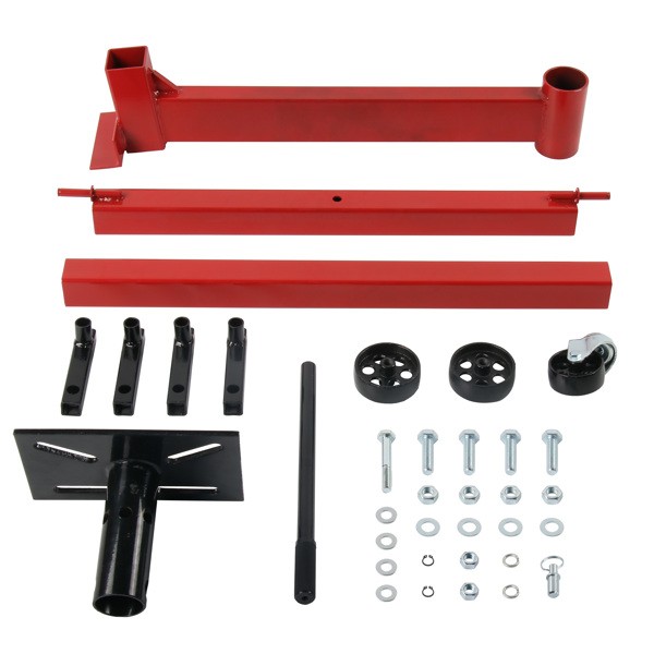 Heavy-Duty 750 LB Engine Stand with Red Iron MT034015 No Returns Without Support
