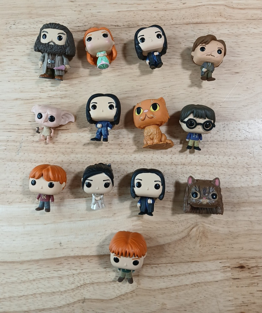 Funko Pop Mini Harry Potter Advent Calendar Lot of 13 Figures *Pre-Owned*