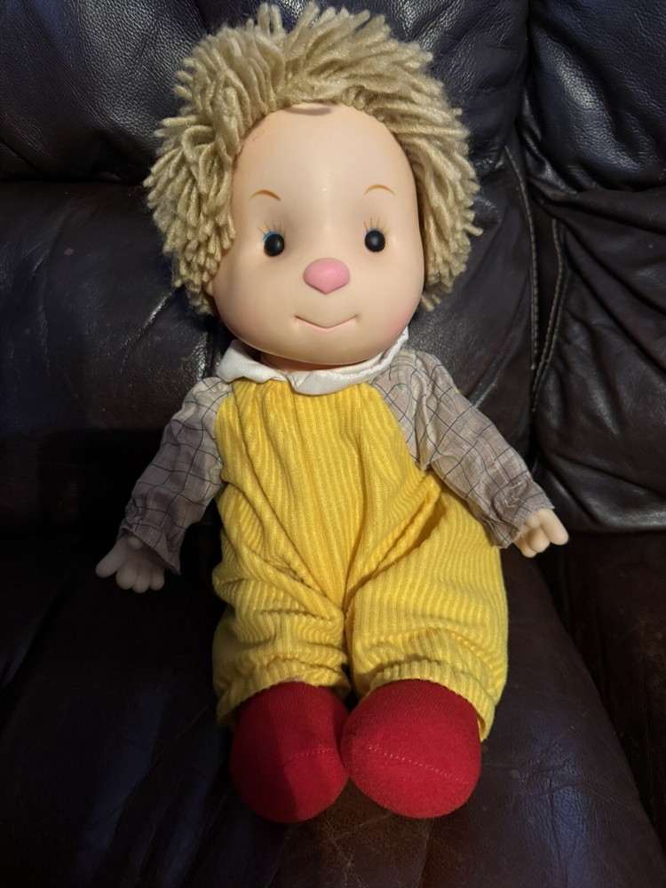 Vintage Komfy Kid Kids Dolls 1980s Ice Cream Doll Boy  Yarn Hair