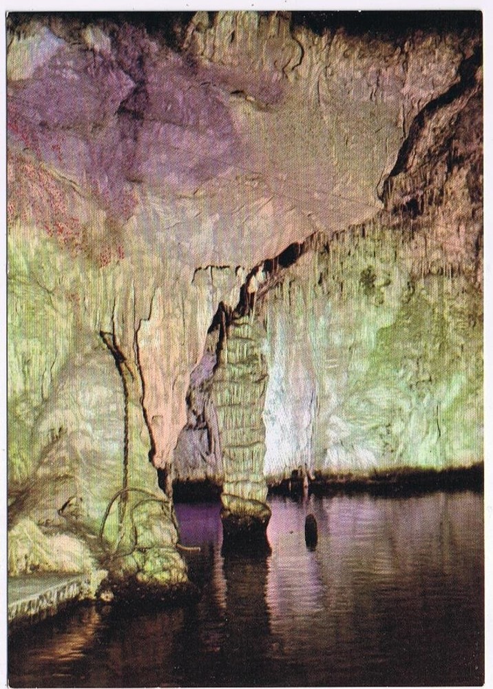 Italy Postcard Amalfi The Emerald Grotto