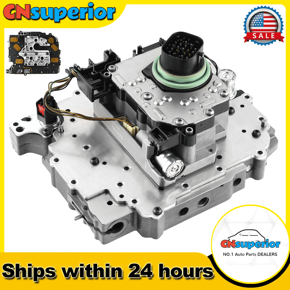 62TE Transmission Valve Body 6 Speed Complete w/Solenoid Pack For Dodge Chrysler