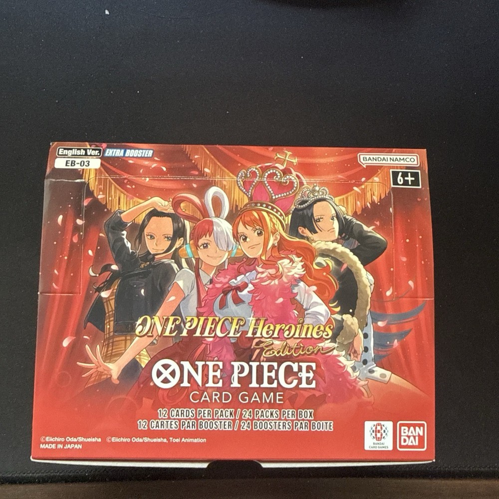 One Piece TCG Heroines Edition EB-03 Box English Lot Of Cards