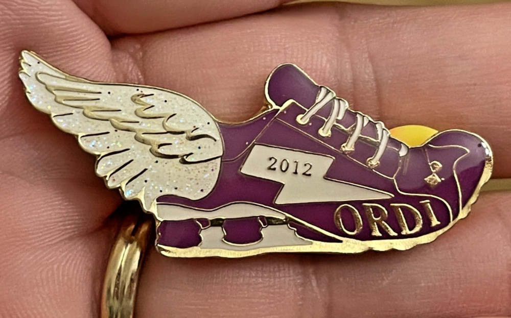 2012 Oregon Winged Shoe Destination Imagination Global Finals Trading Pin