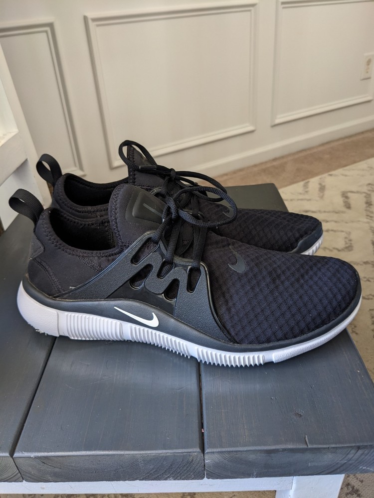 Nike Acalme Men's Running Trainers AQ2224-001 Black/White US Size 12 M