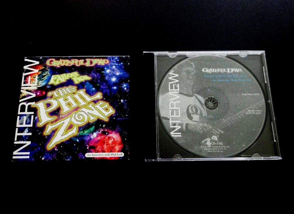Grateful Dead Fallout From The Phil Zone Bonus Disc CD Phil Lesh Interview 1997