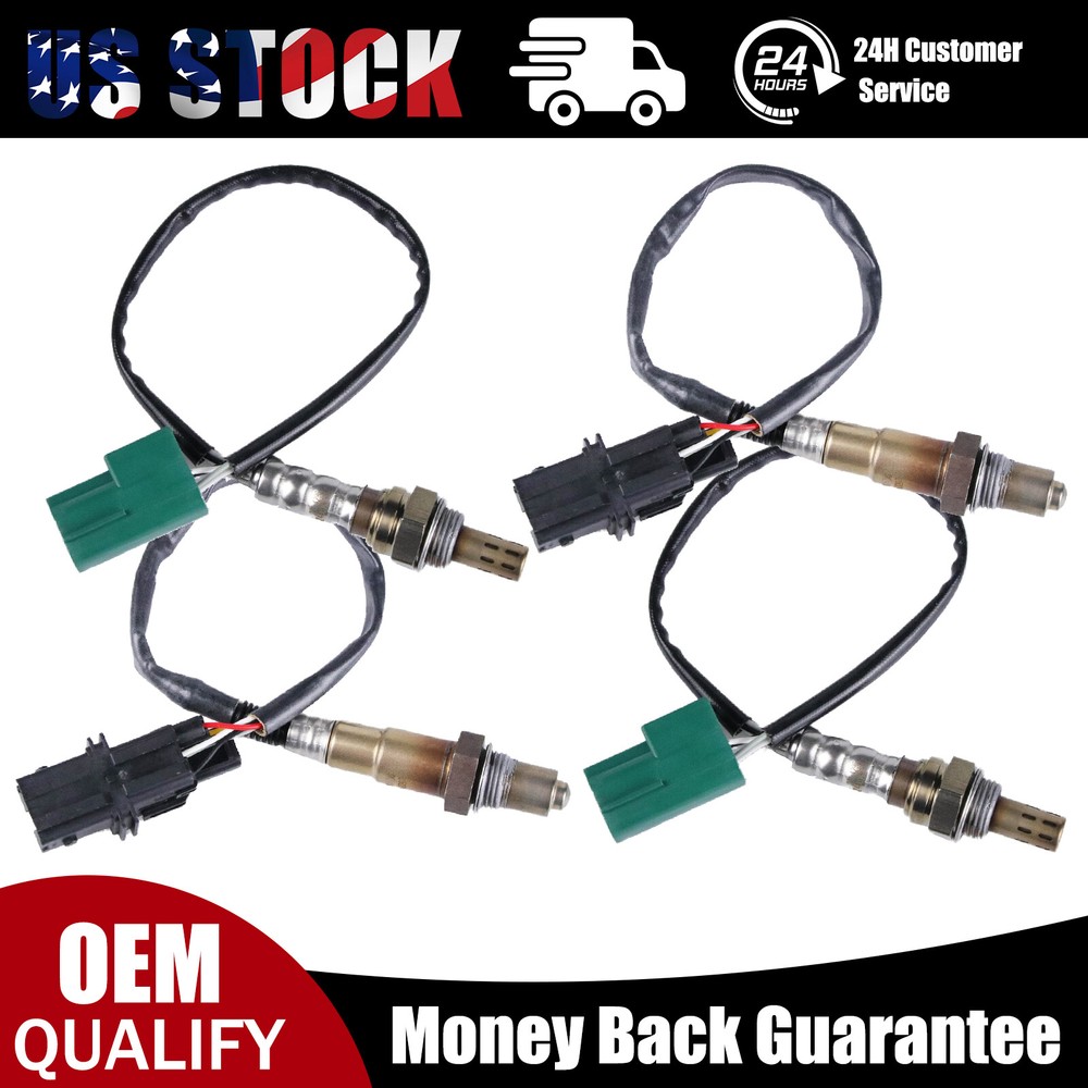 4Pcs Up&Downstream Oxygen Sensor For Nissan Titan Infiniti QX56 5.6L 2004-2006