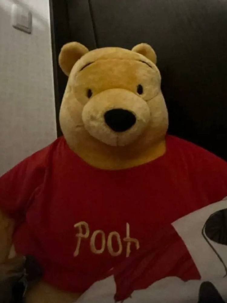 Pooh plush toy about 120cm #1c655c