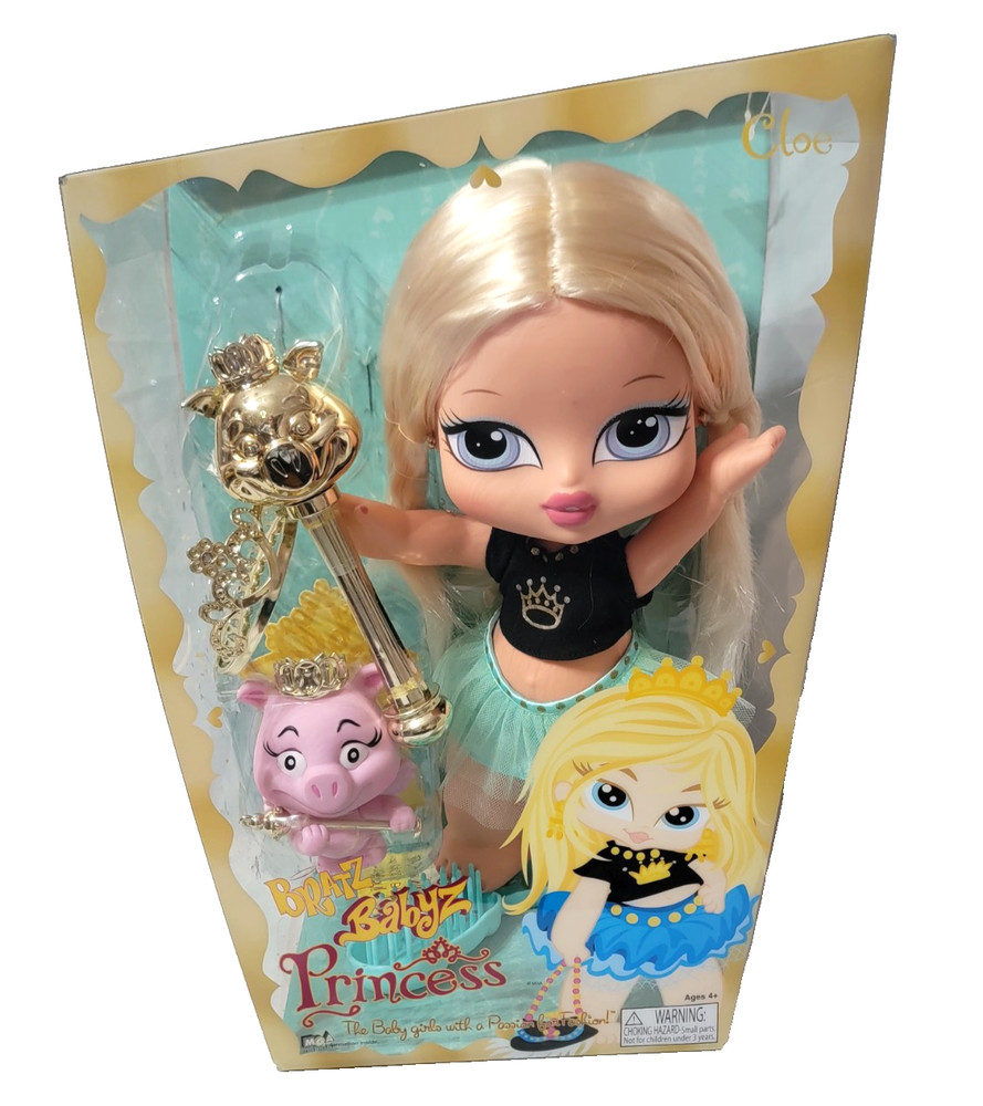 New In Box  Cloe  Bratz Big Babyz Princess Mga Entertainment 12