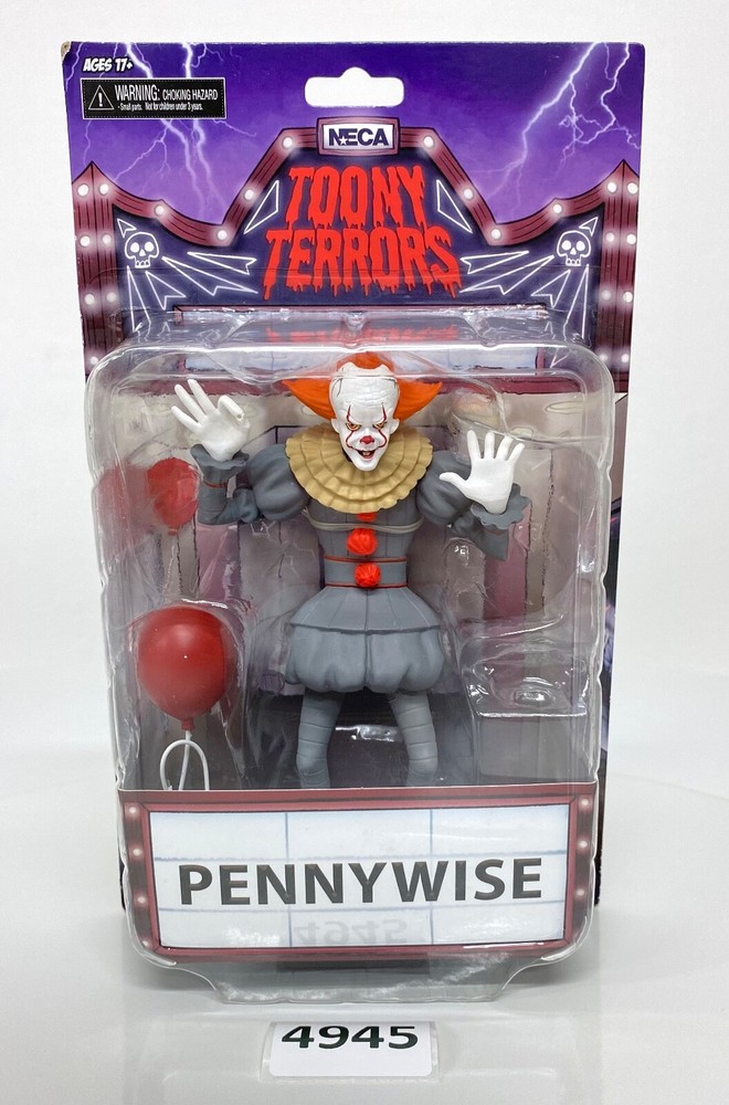 Toony Terrors IT Movie 2017 Pennywise Clown NECA NEW