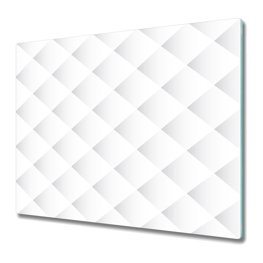 Glass Chopping Board Worktop Saver Squares rhombs gradient ombre shapes 60x52