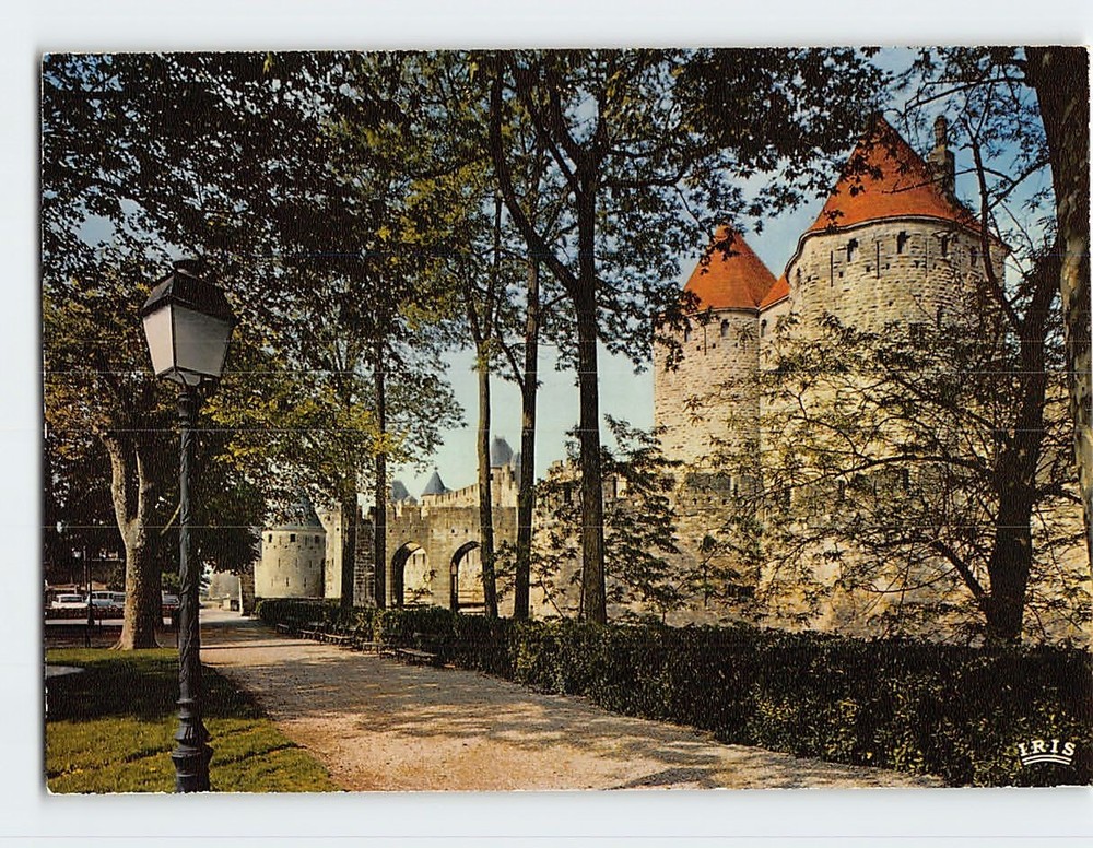 Postcard La Porte Narbonnaise Cite De Carcassonne France