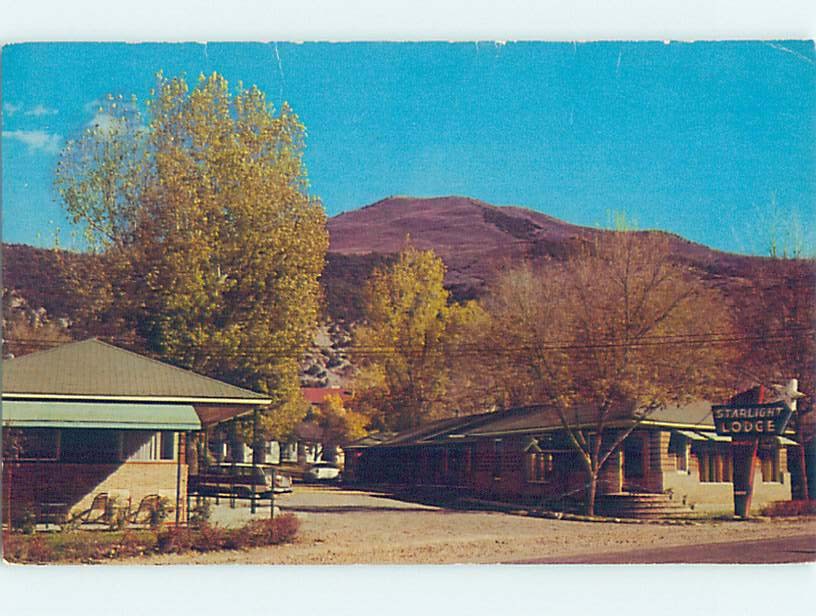Pre-1980 LODGE MOTEL SCENE Glenwood Springs Colorado CO m/09 AE0531