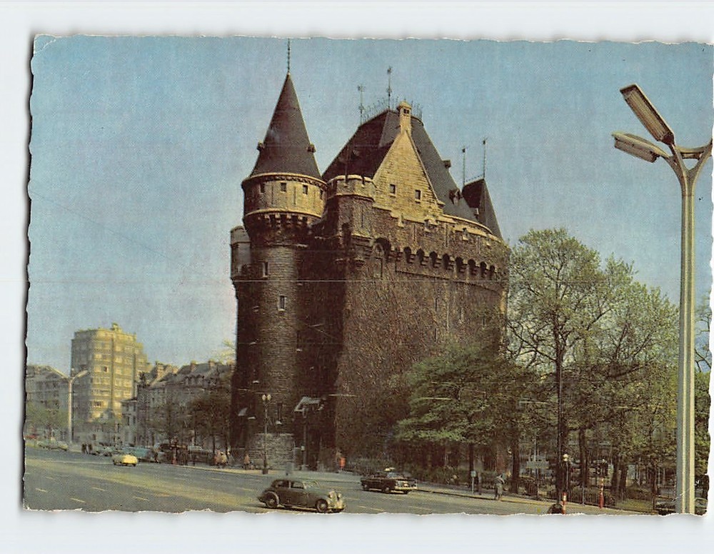 Postcard Gate of Hal Brussels Belgium
