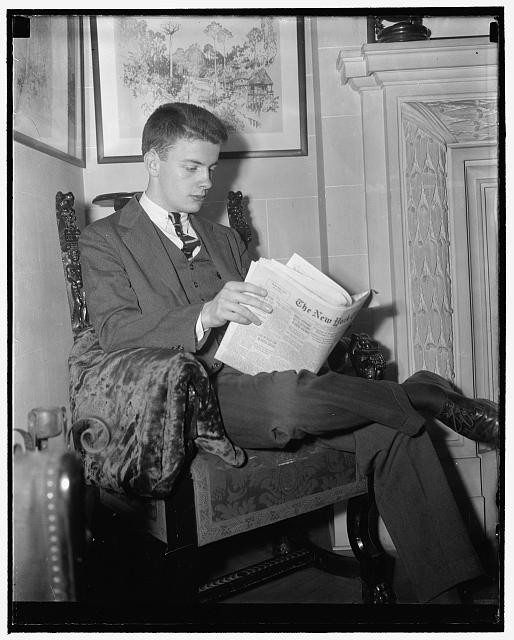 Photo:Quentin Roosevelt,youngest son of President Theodore Roosevelt