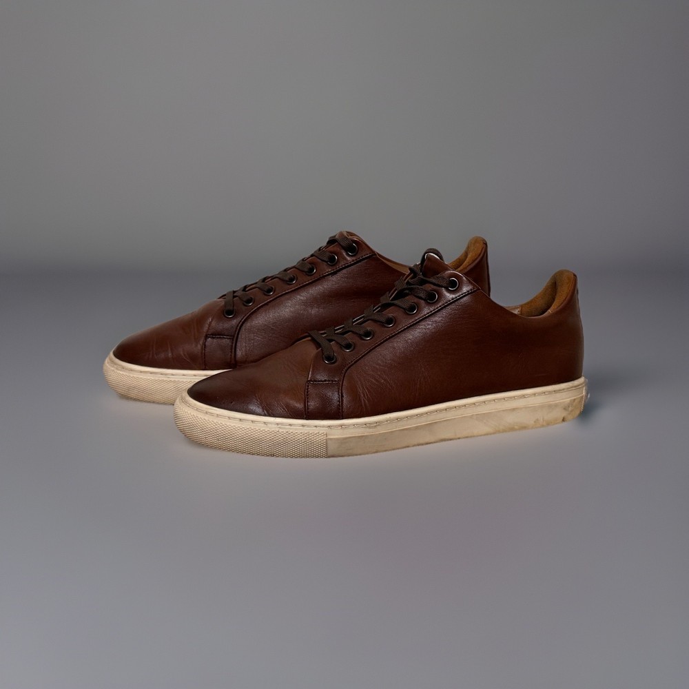 Thursday Boot Company Mens Low Top Sneakers. Size 8.5. Brown Leather.