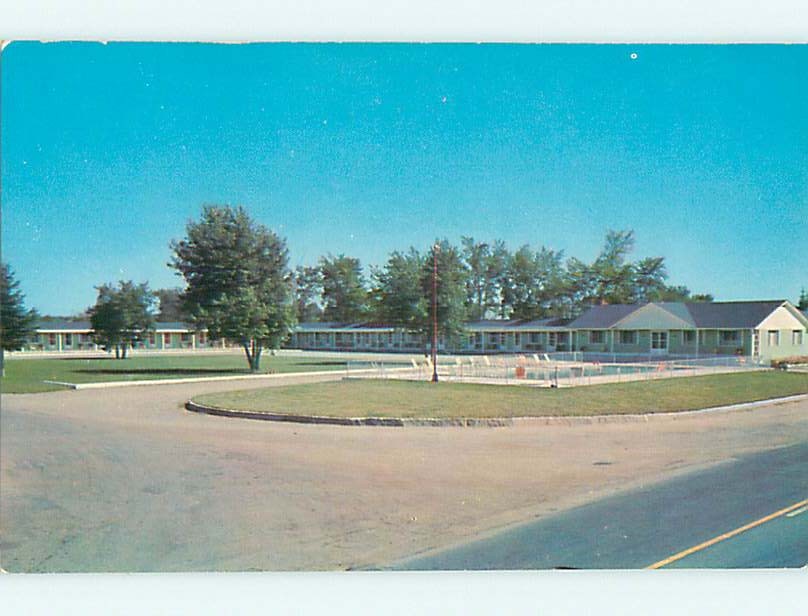Unused Pre-1980 BELMONT MOTEL Skowhegan Maine ME u3072@