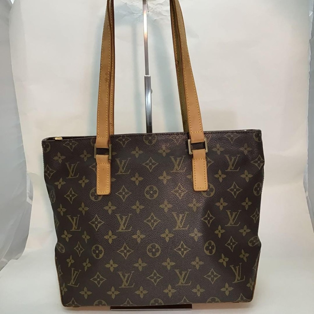 Louis Vuitton Monogram Birch Tote M51148 Brown Canvas Preowned Handbag