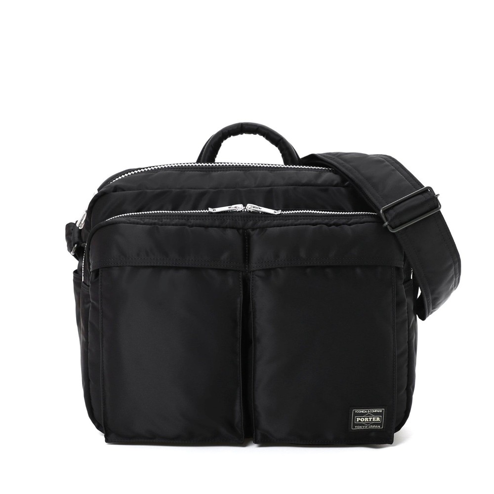 PORTER TANKER SLING BAG W zip (XL) 622-15153 Black