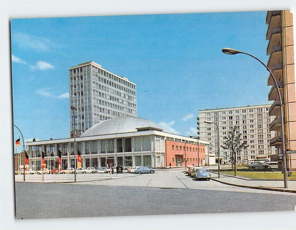 Postcard Alexanderplatz in Berlin Germany