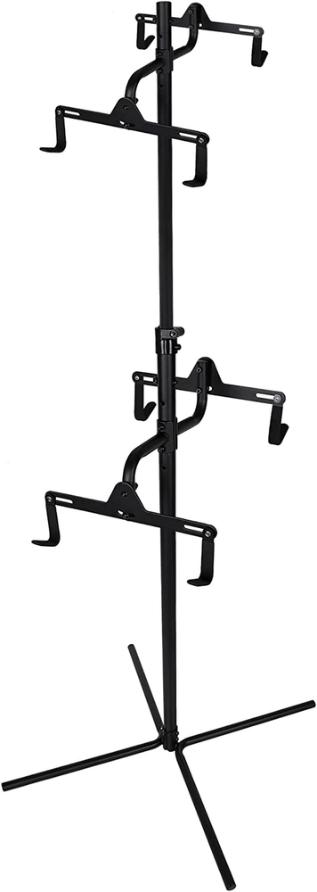 Bike Vertical Freestanding Hanger Parking Rack - Fully Adjustable Gravity Storag
