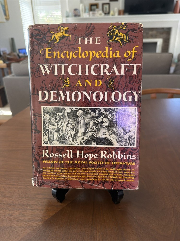 The Encyclopedia Of Witchcraft & Demonology Rossell Hope Robbins