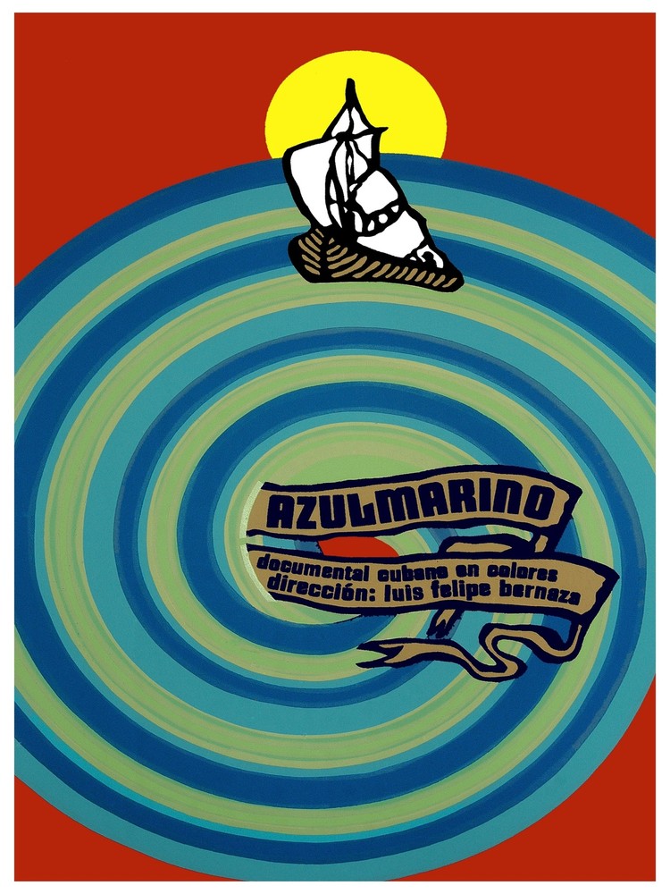 Azulmarino documental Cubano Decoration Poster.Graphic Art Interior design 3518