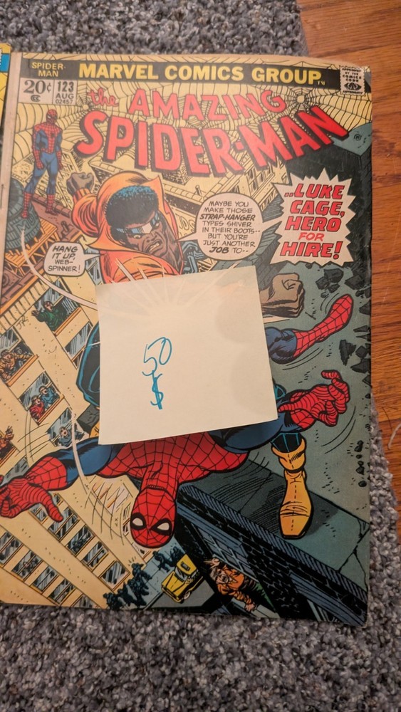The Amazing Spider-Man #123 (Marvel Comics August 1973)
