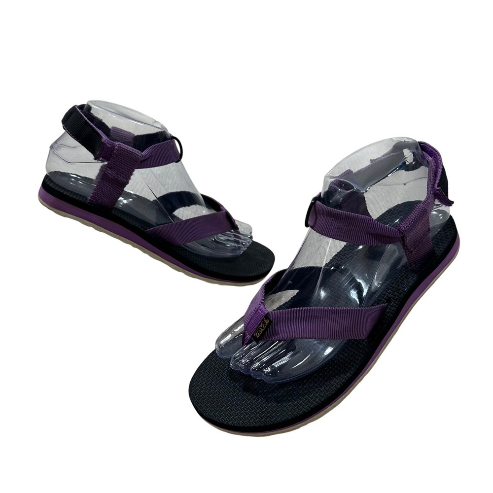 Teva Women's Sandals Purple Original Outdoor Adventure Ankle Strap Thong Size 7