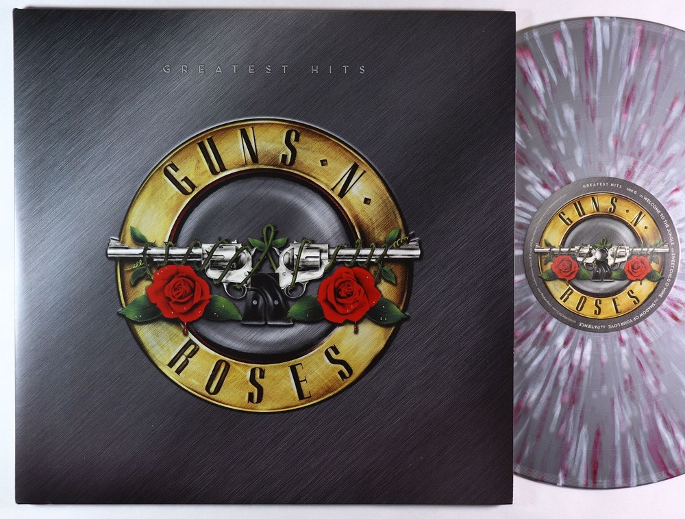 Guns n' Roses - Greatest Hits 2xLP - Geffen/Ume Colored Wax Ltd. VG++