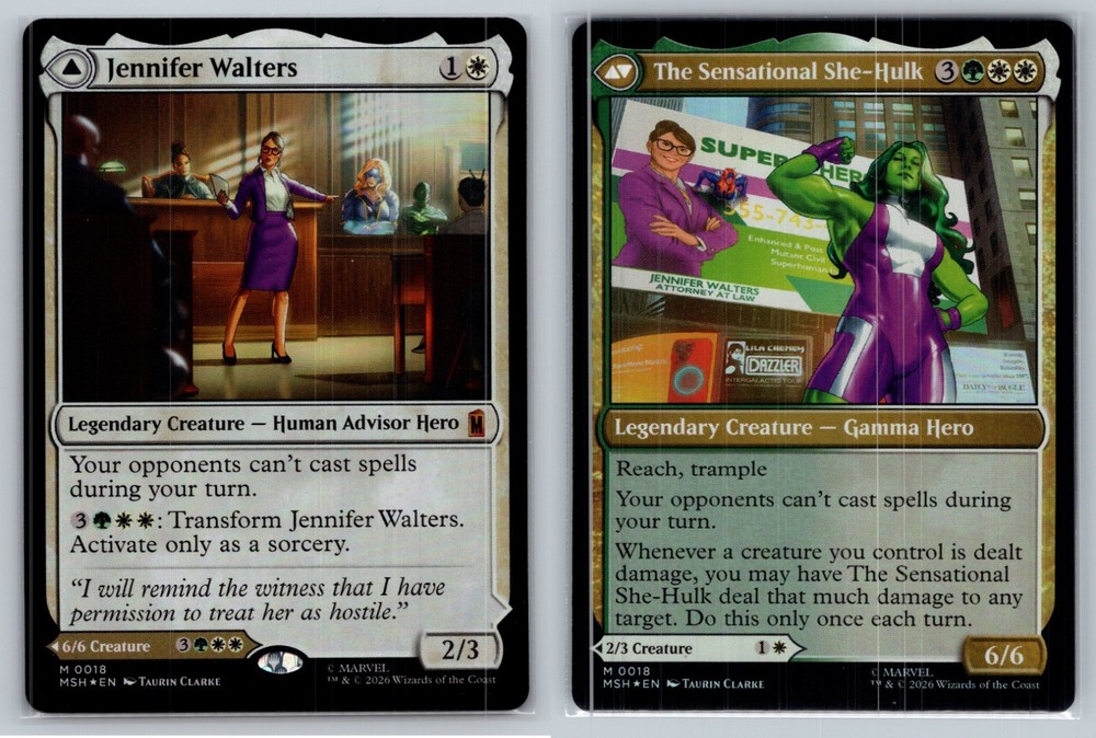 Jennifer Walters Marvel Super Heroes Foil