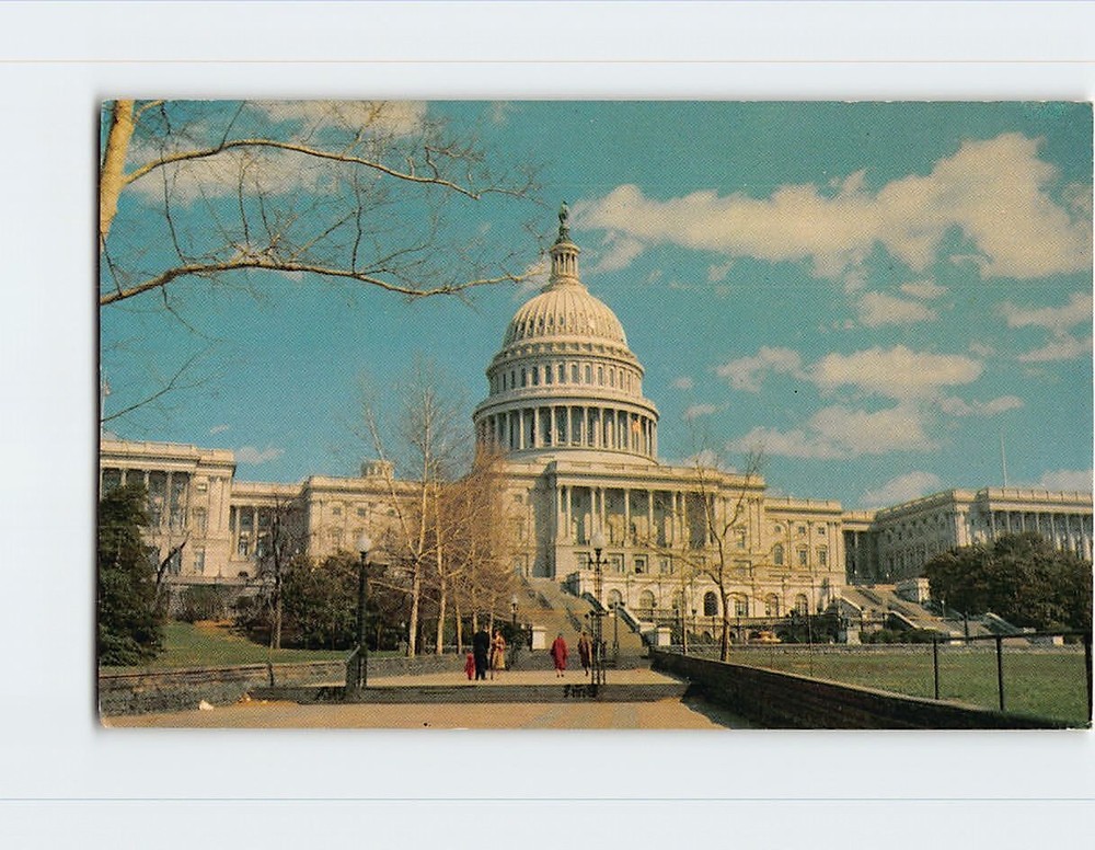 Postcard US Capitol Washington DC USA