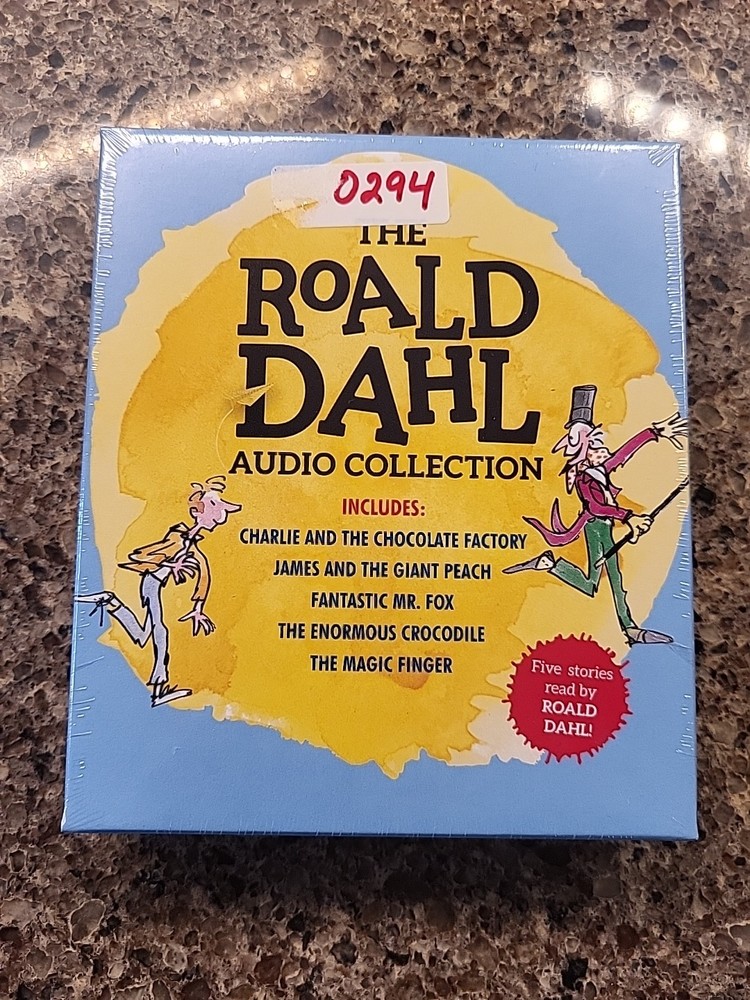 The Roald Dahl Audiobook CD Collection w/Charlie and the Chocolate Factory NEW