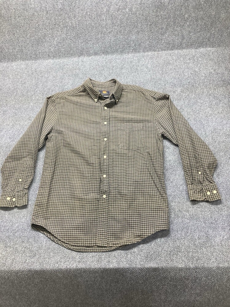 Route 66 Shirt Men’s Size Medium Multicolored Check Long Sleeve Button Up