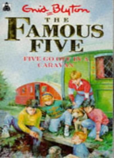 Five Go Off in a Caravan (Knight Books) By Enid Blyton