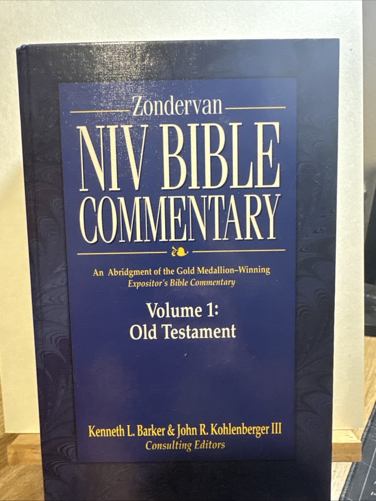 Zondervan NIV Bible Commentary Vol. 1 & 2 Kenneth Barker / Kohlenberger