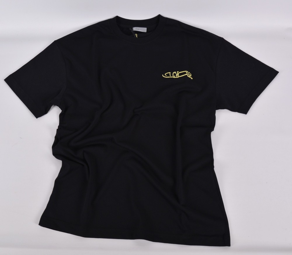 Men’s Dior Black Short Sleeve T-Shirt XXL Clean Minimal Design