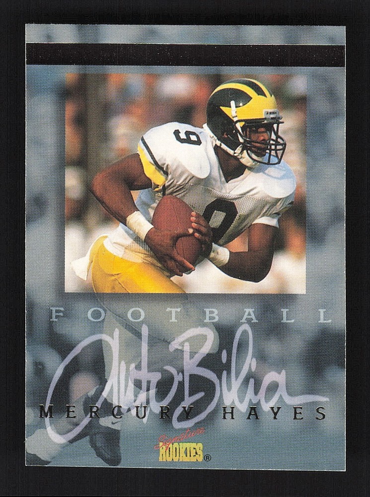1996 Signature Rookies Auto-Bilia #41 Mercury Hayes