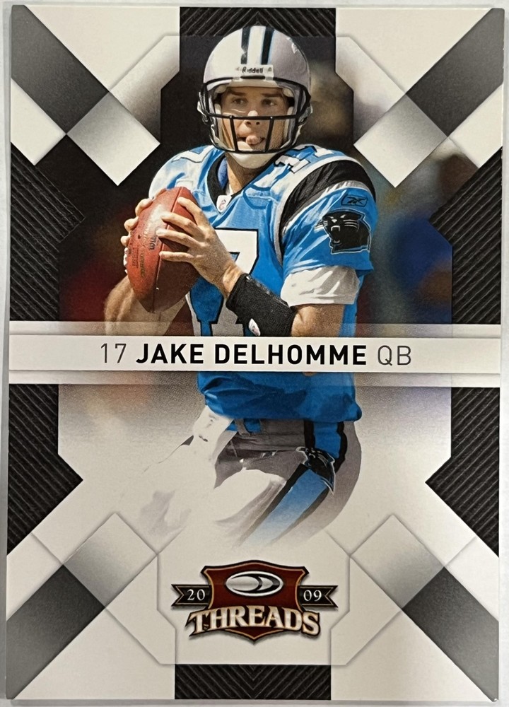 2009 Donruss Threads #14 Jake Delhomme