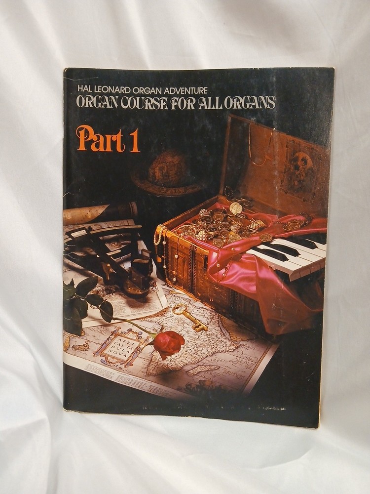 Organ Course for all Organs Part 1 Sheet Music Book Hal Leonard 1975 Beginner