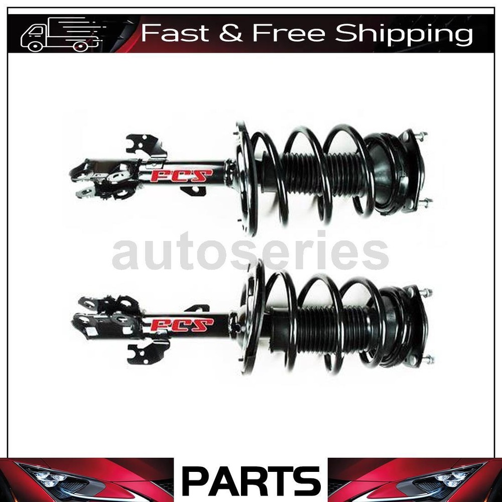 2007 Toyota Camry Front Left & Right Strut and Coil Spring Replacement