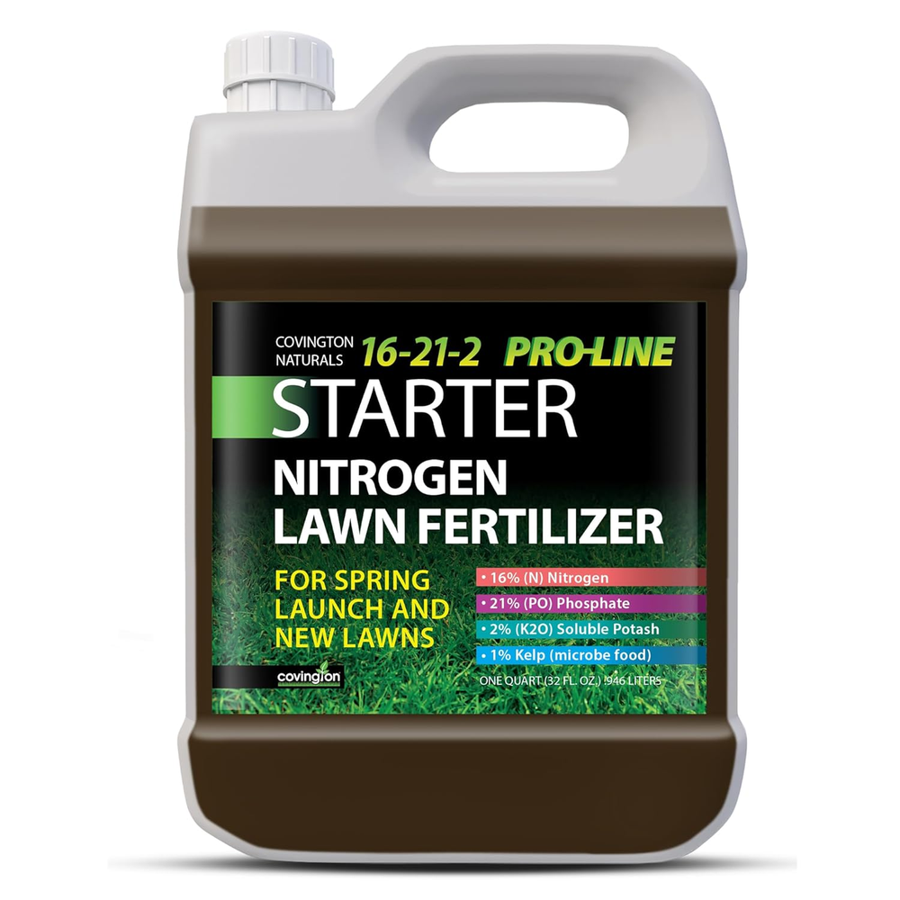 Premium Liquid Nitrogen Starter Fertilizer 16-21-2 for All Types of Lawn Grass C