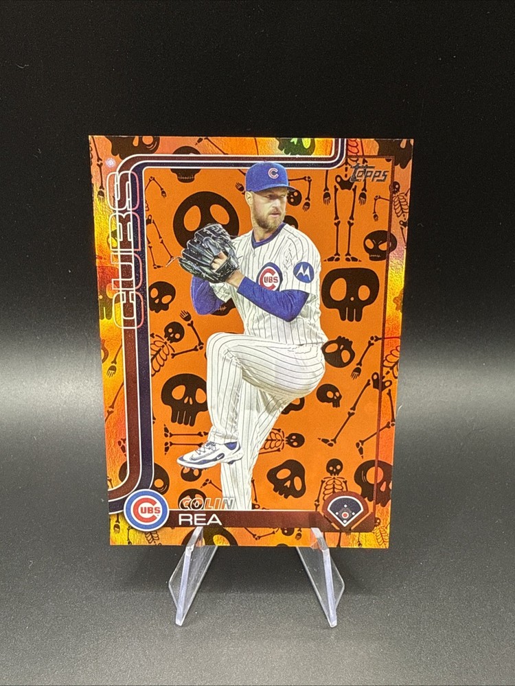 2025 Topps Update Series - Colin Rea Holiday Mummy Foil /50 Chicago Cubs