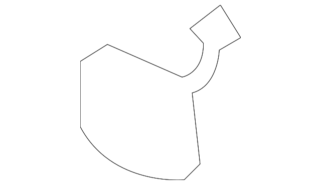 Genuine Kia Tow Eye Cap Replacement Part 86617-D9500