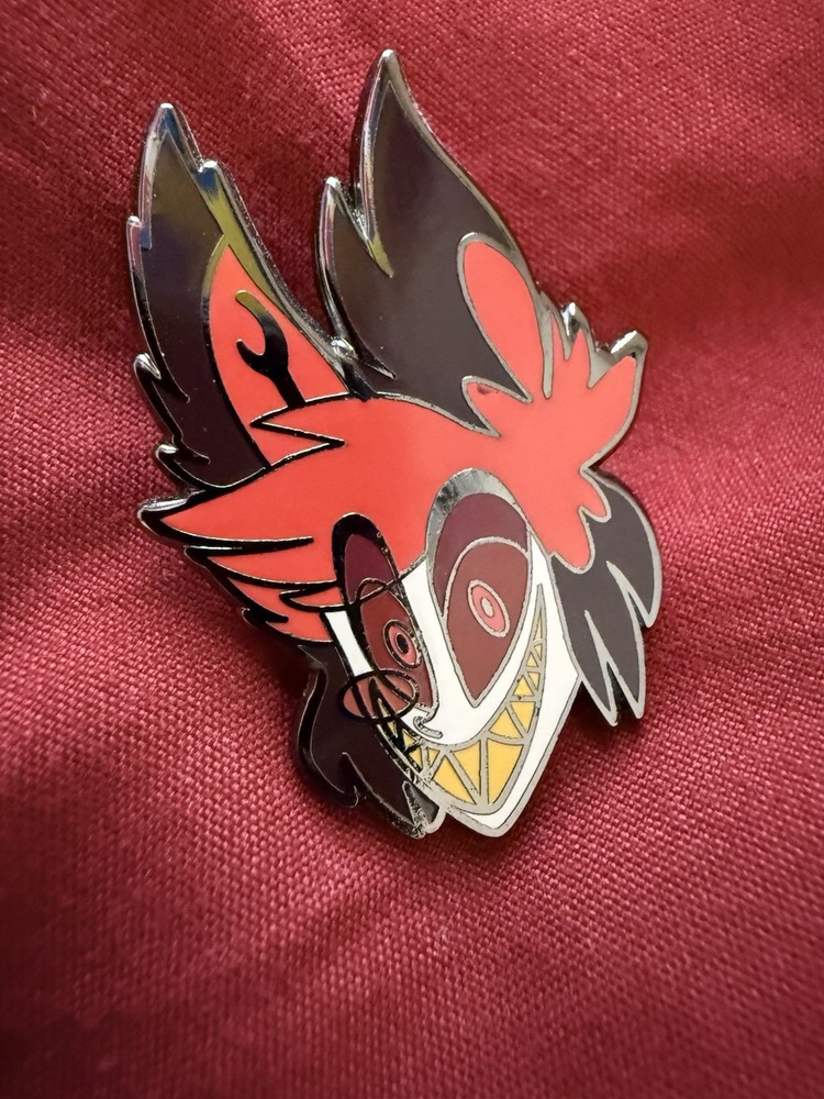 Hazbin Hotel Alastor Enamel Pin Fan Made