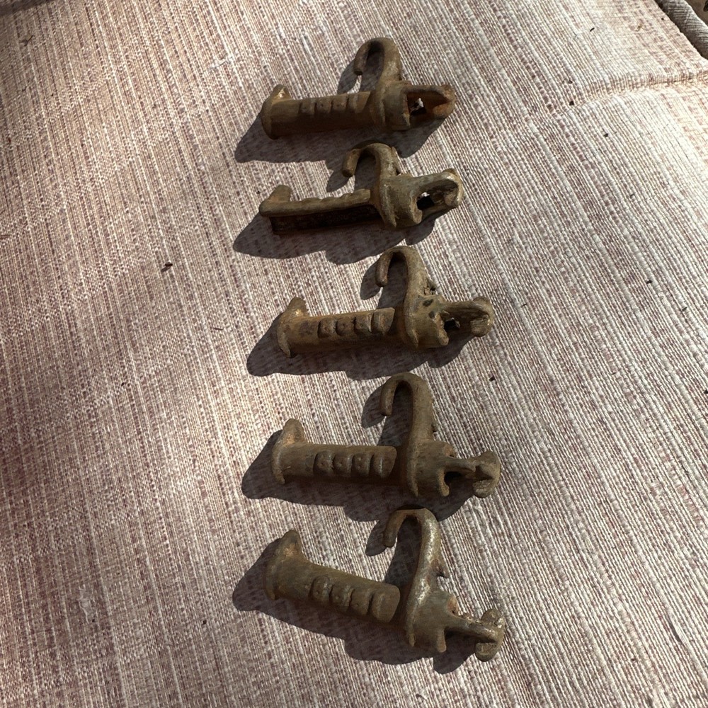 Lot Of 5 Cast Iron Maple Syrup Spickots