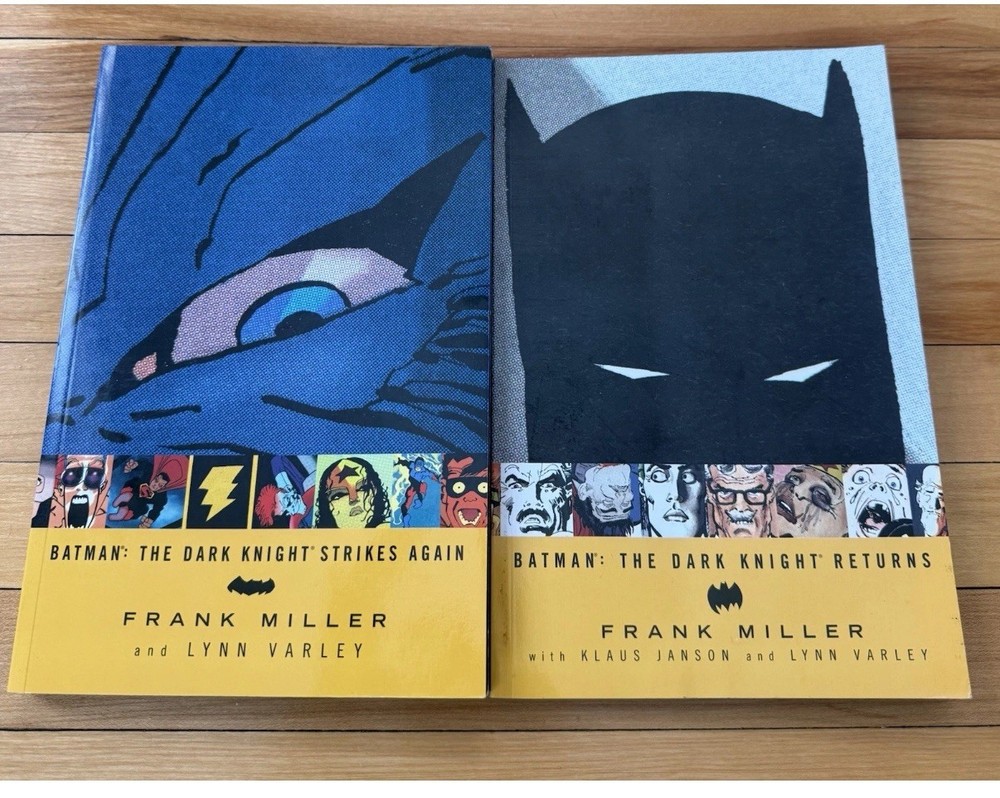 Batman: The Dark Knight Strikes Again And The Dark Knight Returns Frank Miller