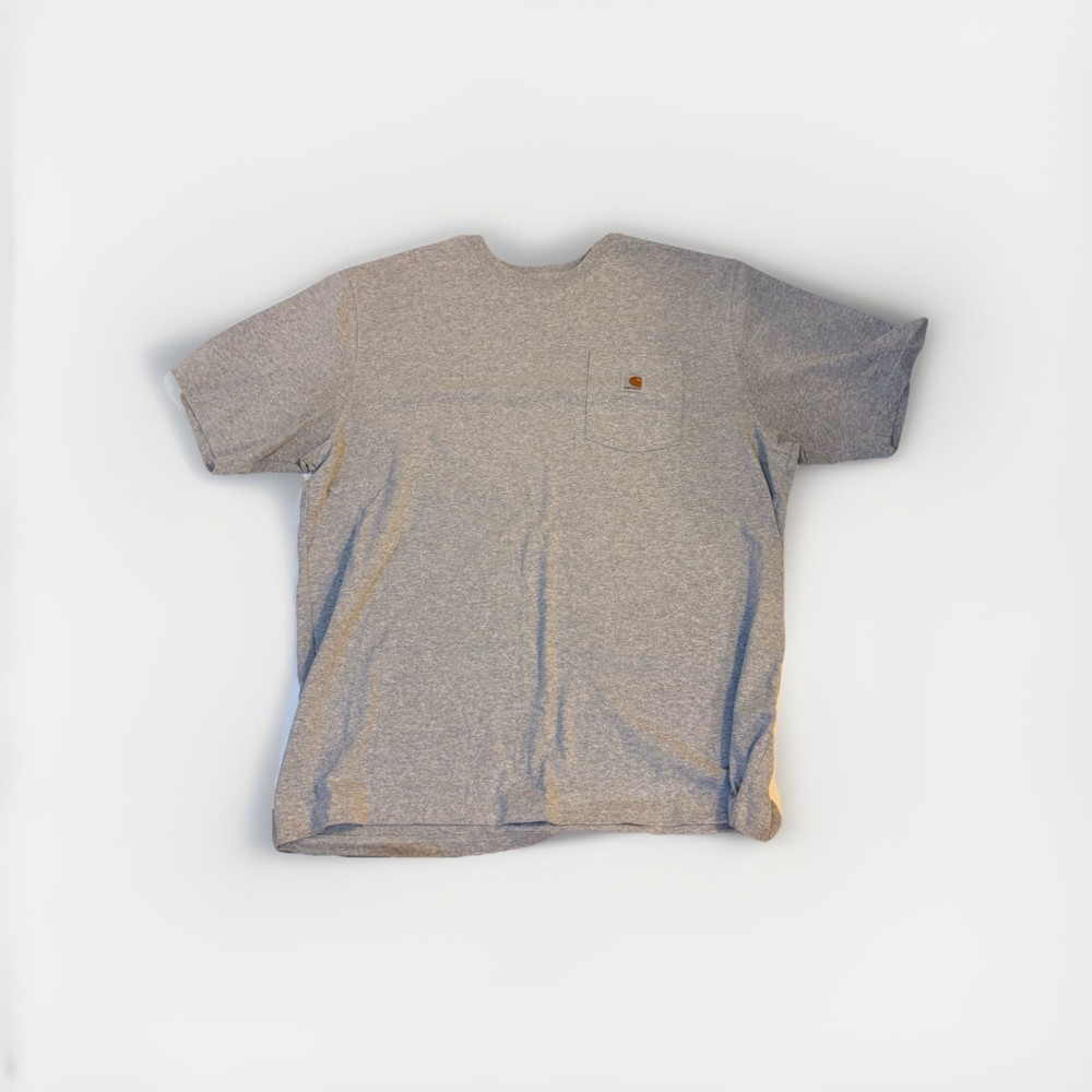 Carhartt K87 Men's Workwear Pocket Short Sleeve T-Shirt - XL, Gray