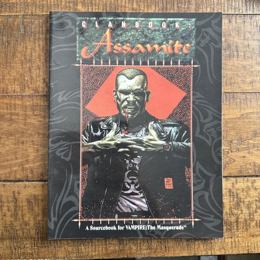 VAMPIRE THE MASQUERADE Clanbook Assamite Sourcebook (White Wolf 1995)