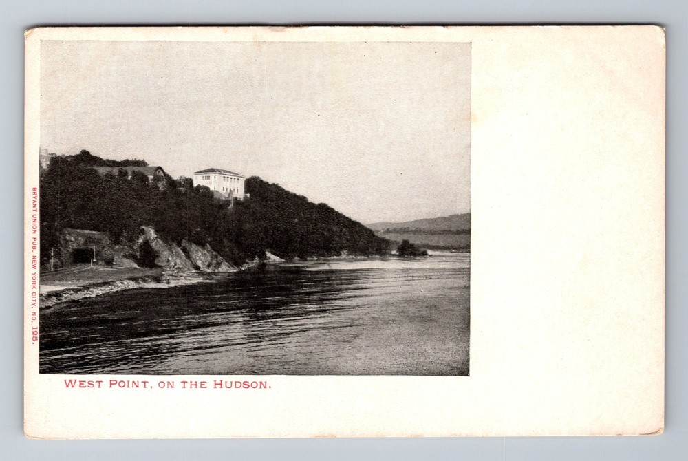 Hudson River NY-New York, West Point On The Hudson, Souvenir Vintage Postcard