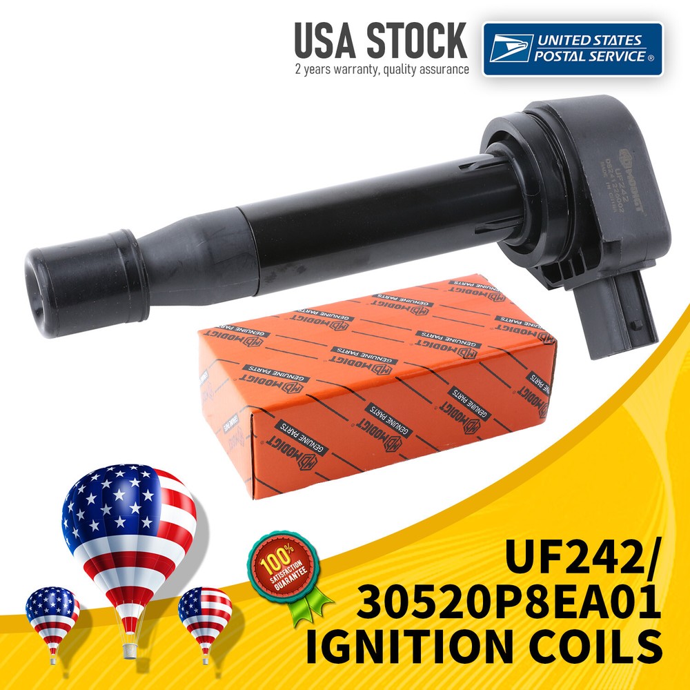 High Performance Ignition Coil UF242/30520P8EA01 for 2007-2010 Honda Odyssey 1Pc